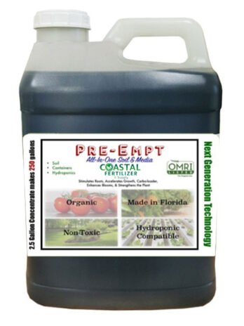 Pre-Empt, OMRI-listed Organic Hydroponic All-In-One Soil & Media 2.5 Gallons